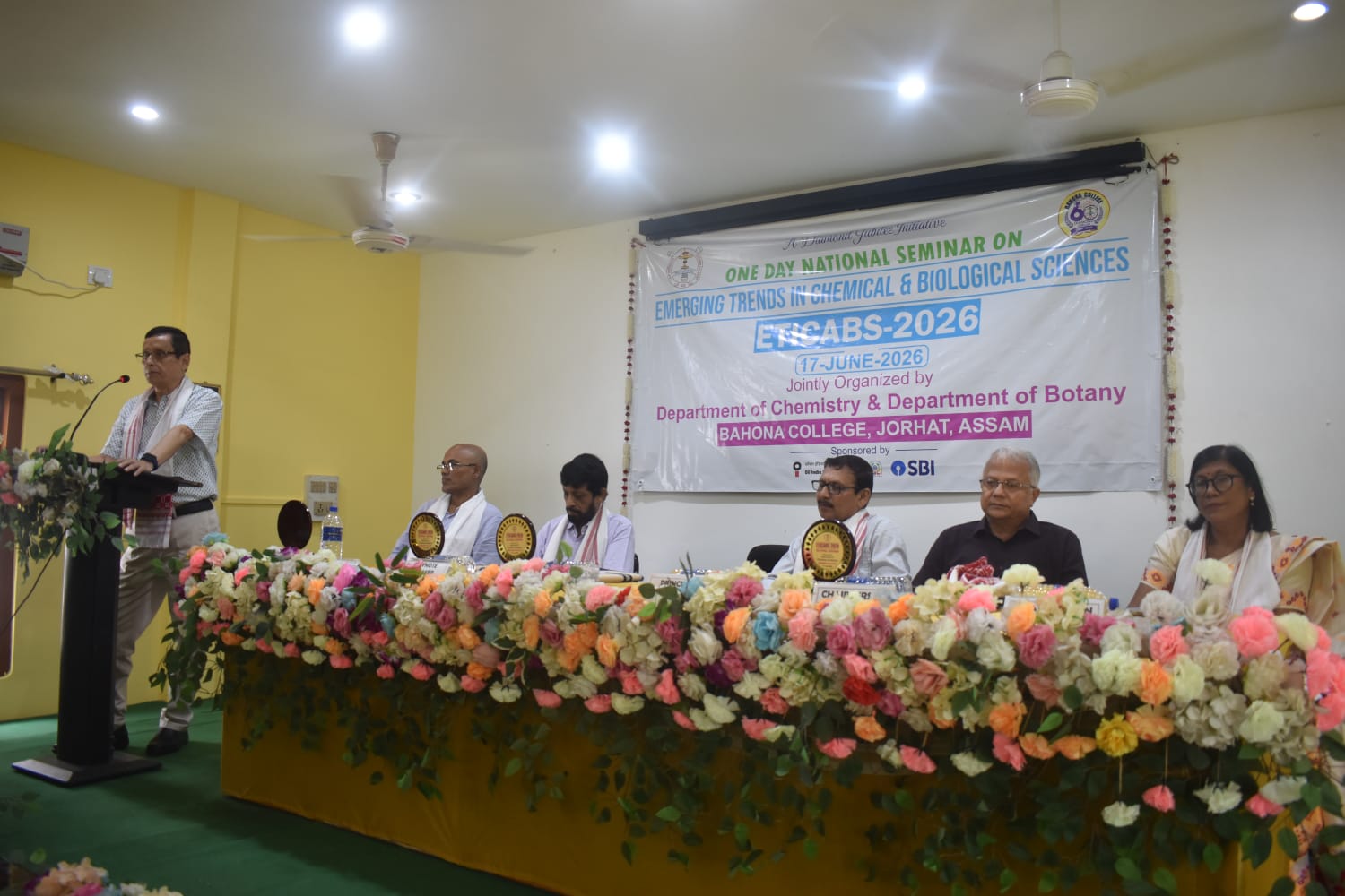 NATIONAL SEMINAR ON EMERGING TRENDS IN CHEMICAL &amp; BIOLOGICAL SCIENCES